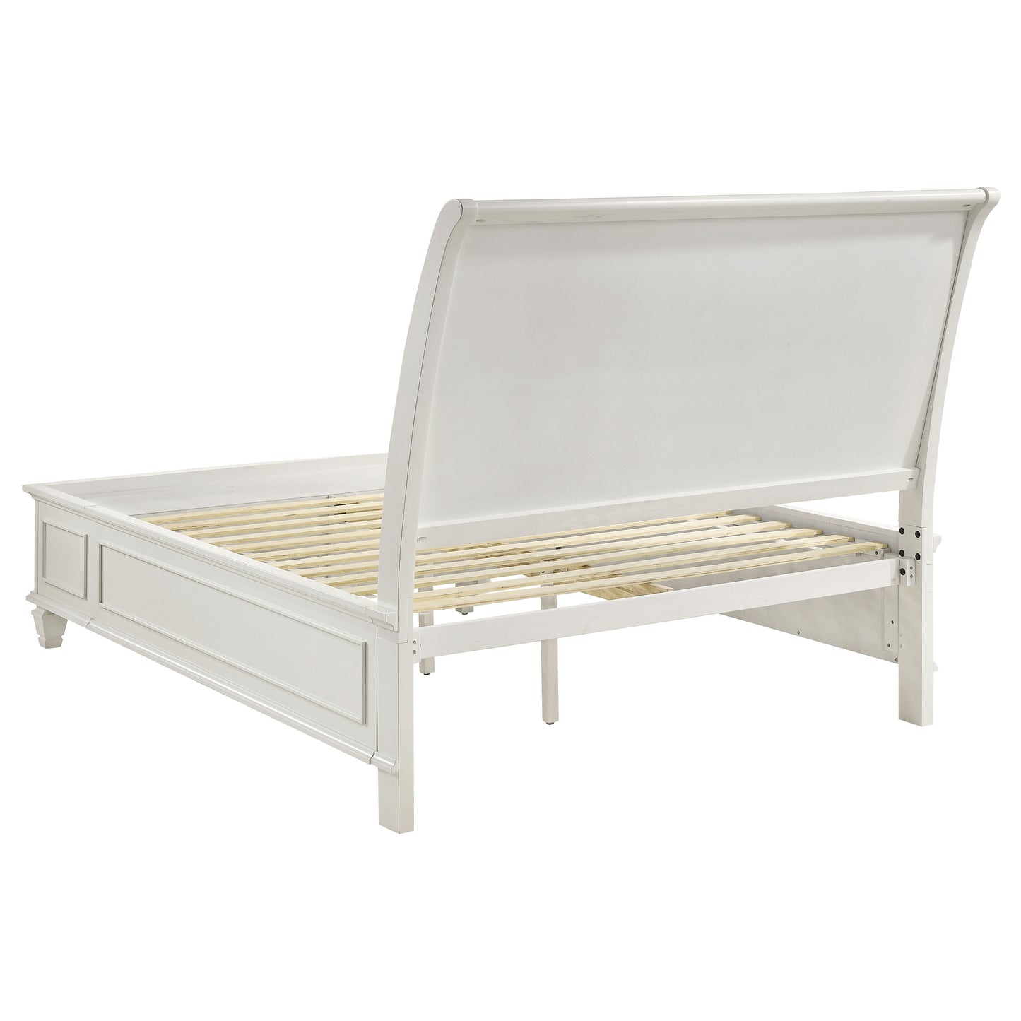 Sandy Beach 5-piece Eastern King Bedroom Set Cream White