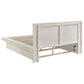 Jessica 4-piece California King LED Bedroom Set Cream White