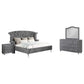 Deanna 4-piece Queen Bedroom Set Grey