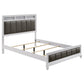 Barzini 4-piece California King Bedroom Set White