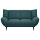 Acton 3-piece Upholstered Flared Arm Sofa Set Teal Blue