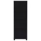 Jupiter 3-shelf Engineered Wood Media Tower Black