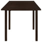 Kelso 3-piece Drop Leaf Dining Table Set Cappuccino and Tan