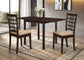 Kelso 3-piece Drop Leaf Dining Table Set Cappuccino and Tan