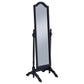 Cabot Wood Adjustable Full Length Cheval Mirror Black