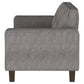 Deerhurst Upholstered Track Arm Tufted Sofa Charcoal