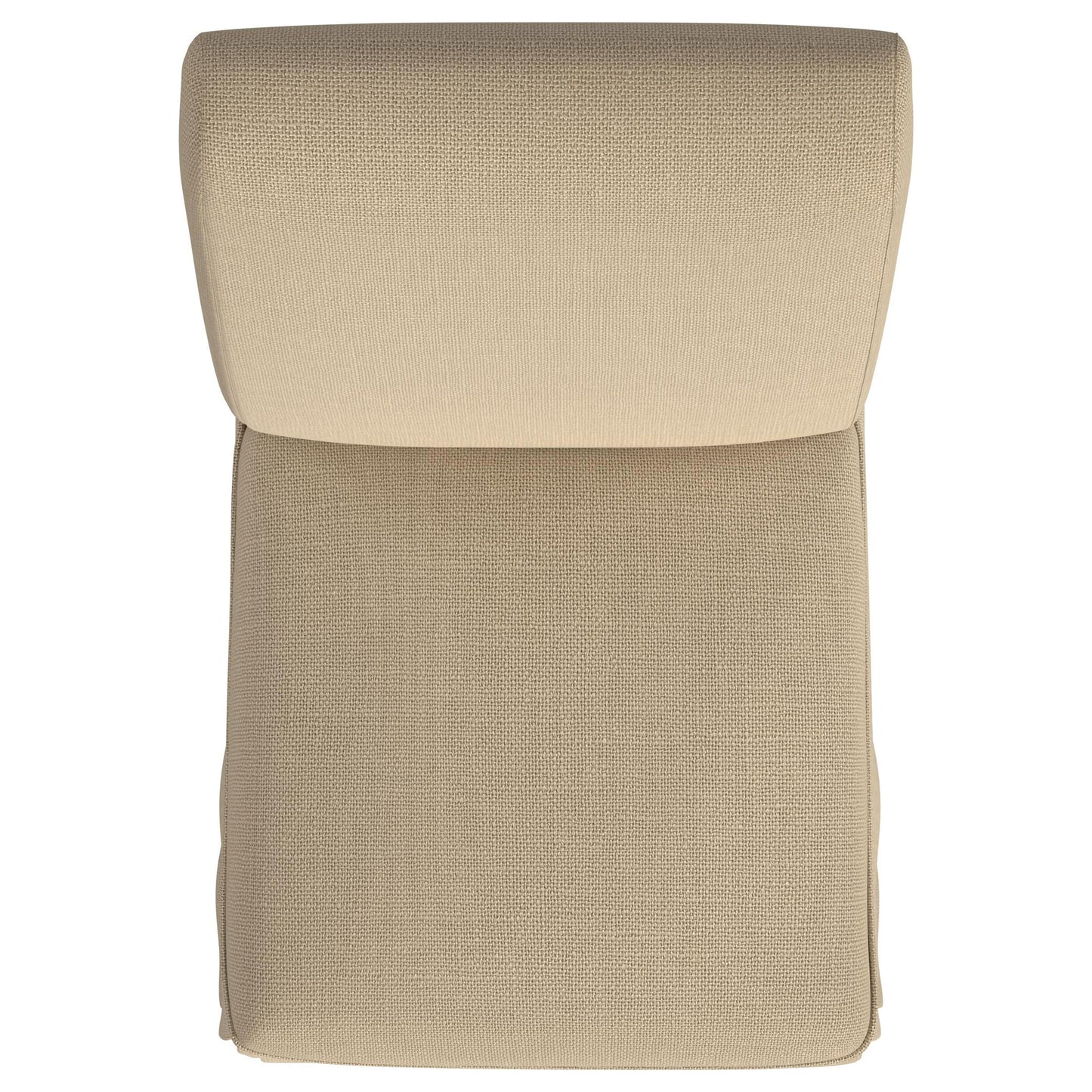 Shawna Upholstered Skirted Dining Chair Khaki (Set of 2)