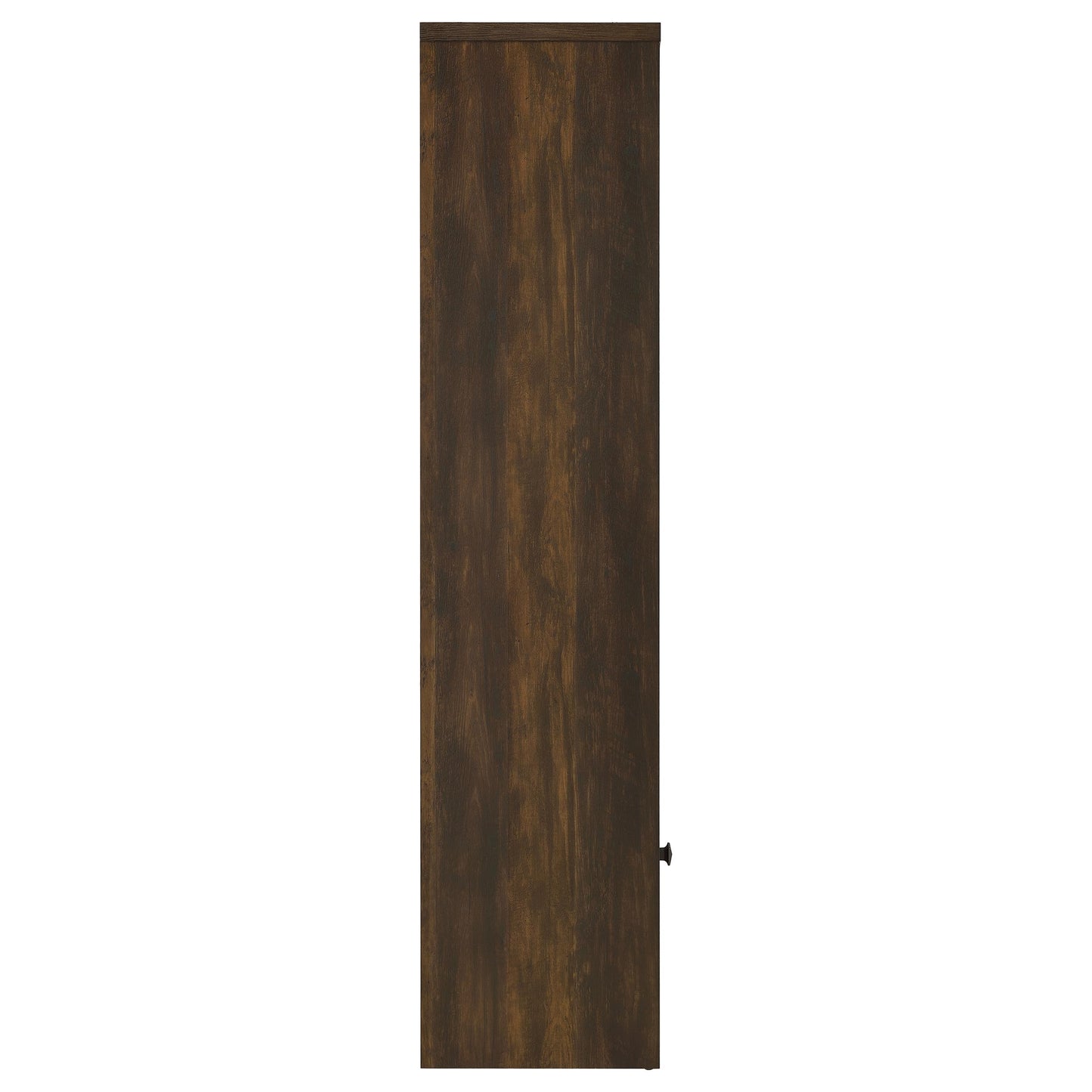 Laughlin 3-shelf Engineered Wood Media Tower Dark Pine