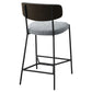 Elison Counter Height Bar Stool Grey (Set of 2)