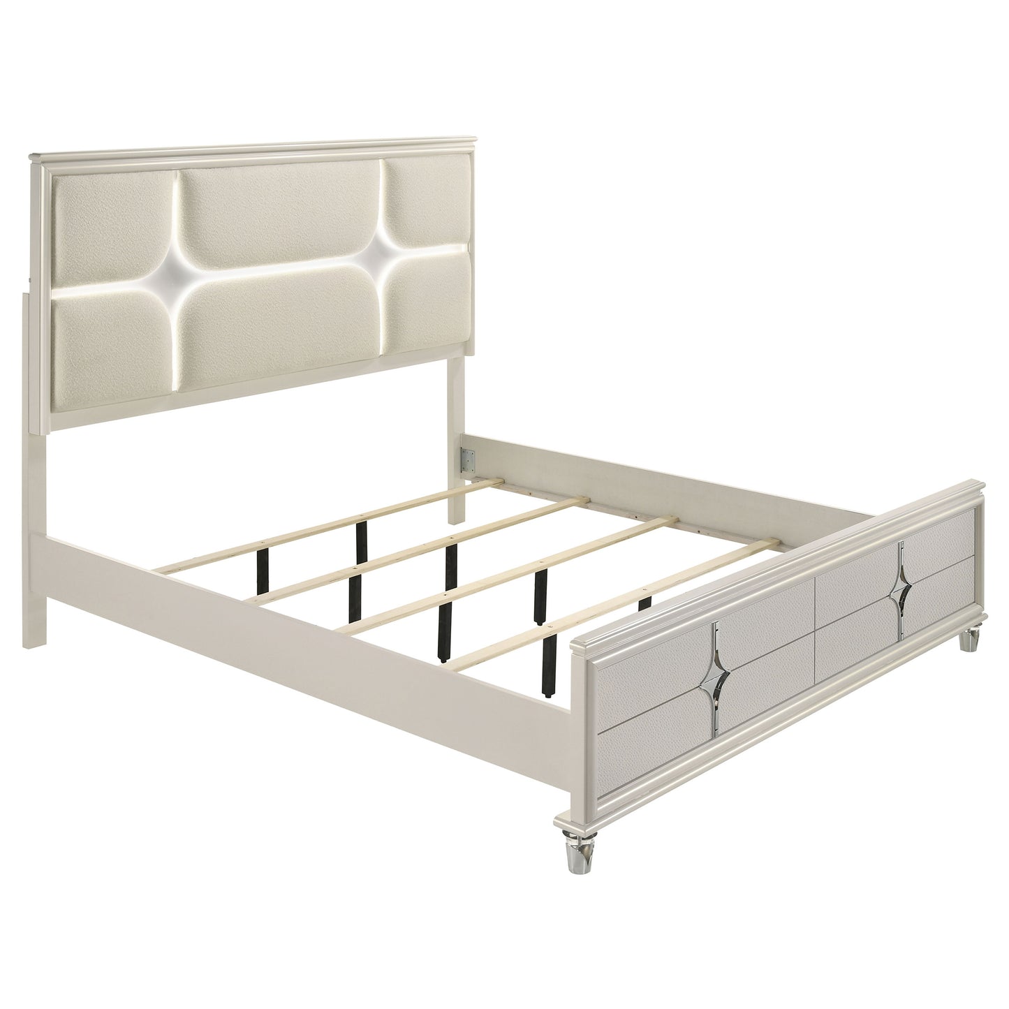 Olivia 5-piece Queen Bedroom Set Pearl White