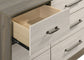 Fenwick 9-drawer Dresser Grey Oak