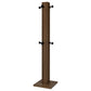 Rikkie Engineered Wood Coat Rack Walnut