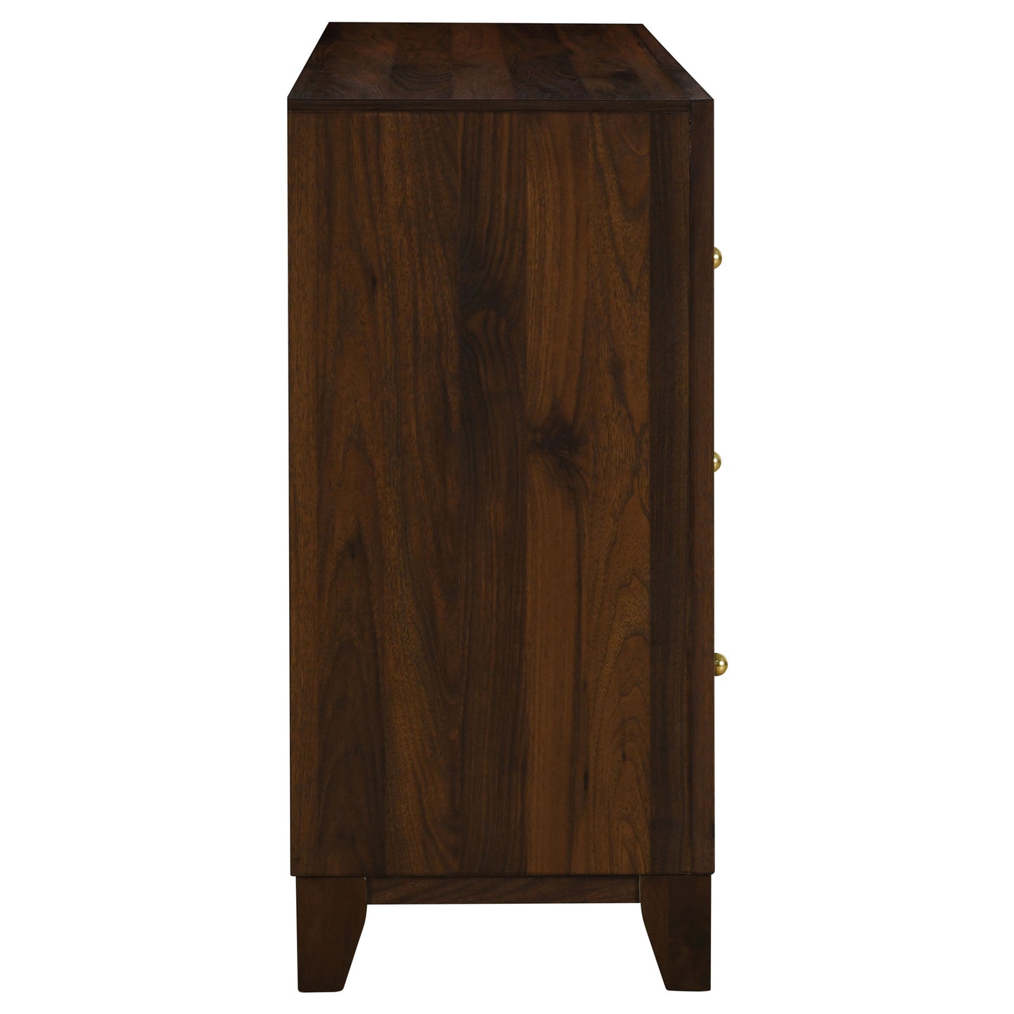 Welsley 6-drawer Dresser Cabinet Walnut