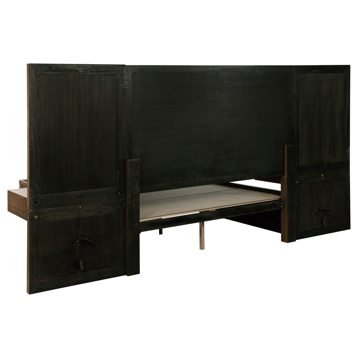 Terrace 6-piece Eastern King Panel Bedroom Set Ash Brown