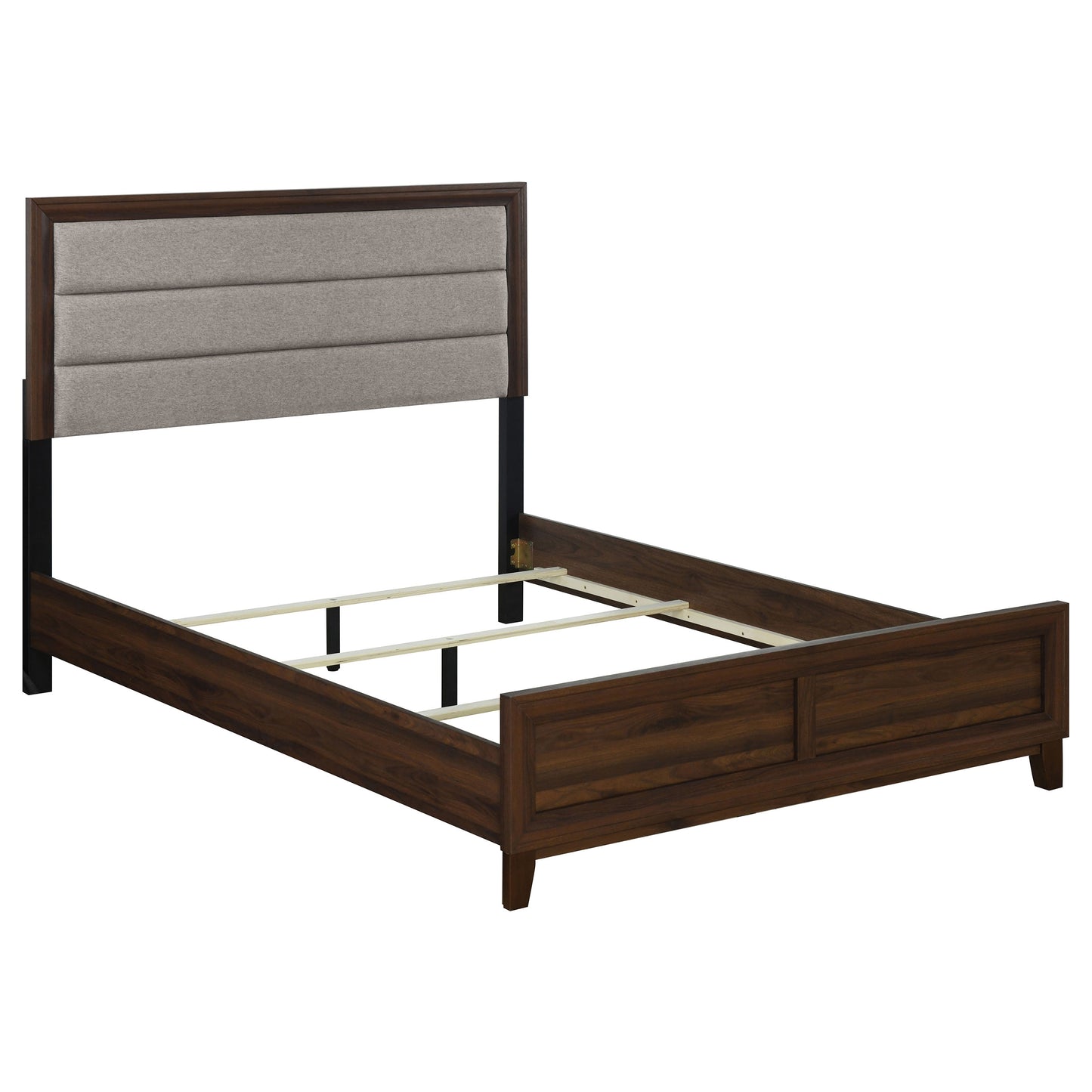 Welsley 5-piece California King Bedroom Set Walnut