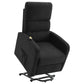 Amsdell Upholstered Power Lift Recliner with Remote Black