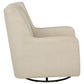 Serra Boucle Upholstered Swivel Glider Recliner Sandy Beige