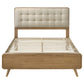 Robyn Wood Eastern King Platform Bed Light Ash