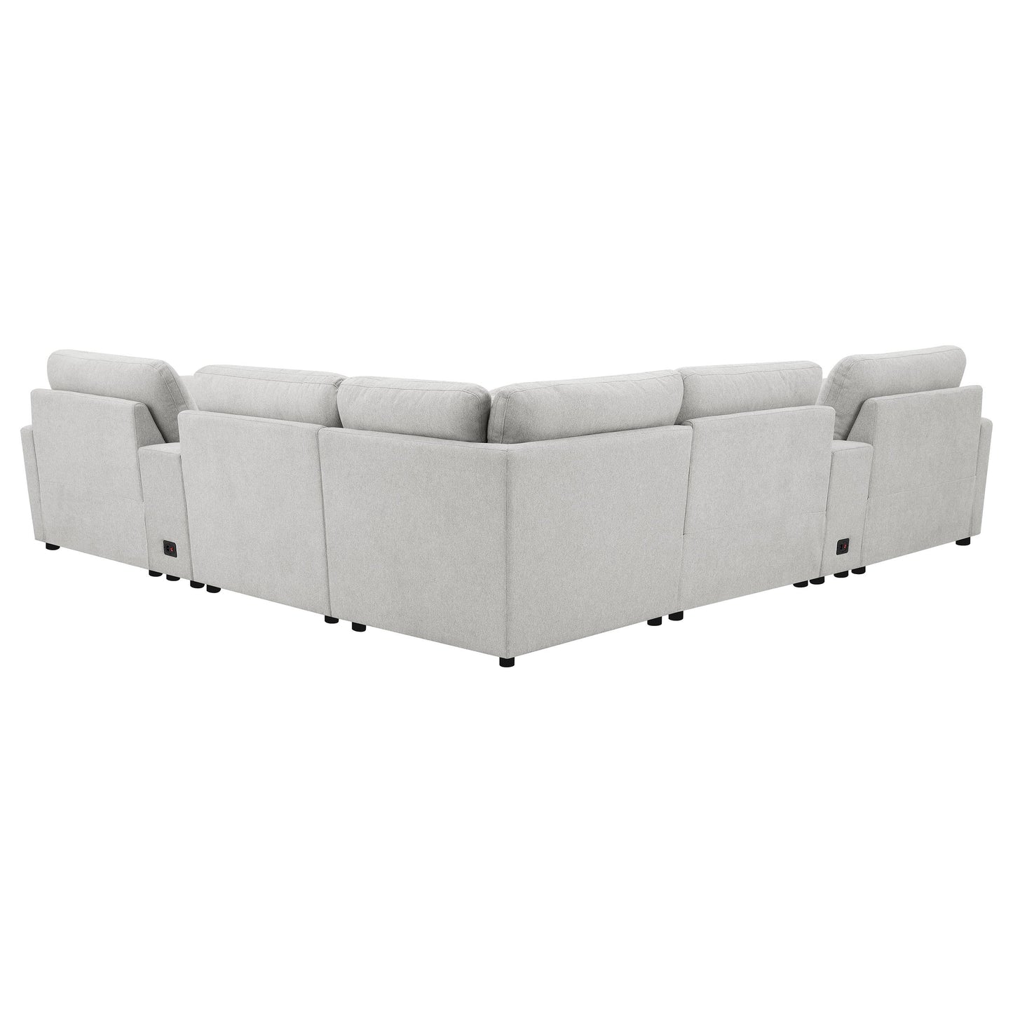 Collins 7-piece Modular Power Reclining Sectional Grey