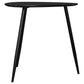 Odessa 2-piece Triangular Coffee and End Table Set Black