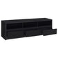 Rutland 78-inch 3-drawer TV Stand Media Console Black