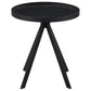 Briggs 3-piece Round Coffee and End Table Set Black