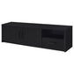 Murray 70-inch 2-door TV Stand Media Console Black