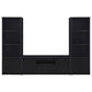 Winfield 3-piece Entertainment Center 60-inch TV Stand Black