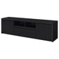 Winfield 78-inch 2-door TV Stand Media Console Black