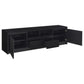 Winfield 3-piece Entertainment Center 78-inch TV Stand Black