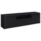 Winfield 3-piece Entertainment Center 78-inch TV Stand Black