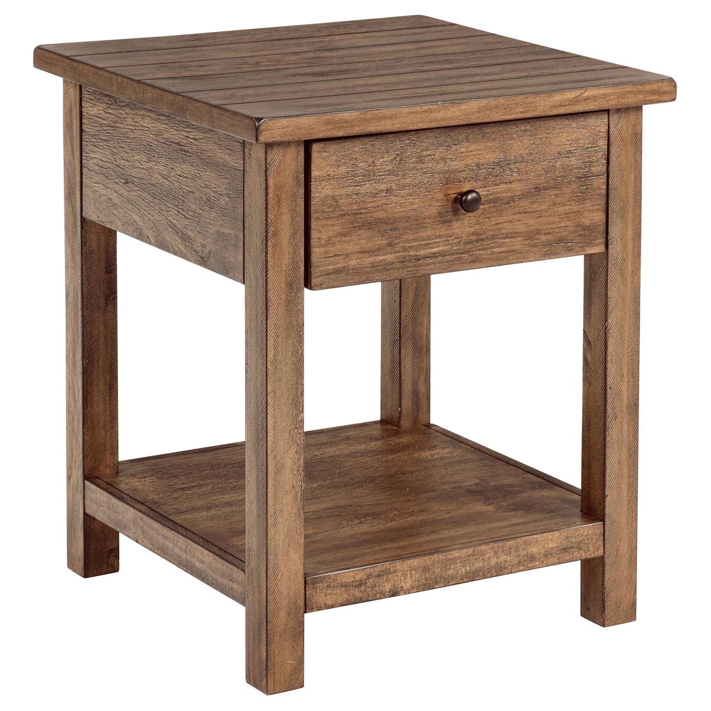 Payne 3-piece Coffee and 1-drawer End Table Set Brown