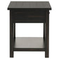 Payne 3-piece Coffee and 1-drawer End Table Set Java