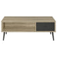 Welsh 3-piece Coffee and End Table Set Distressed Pine