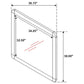 Robyn 5-piece Twin Bedroom Set Light Ash