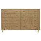 Arini 5-piece Queen Bedroom Set Cream and Sand Wash