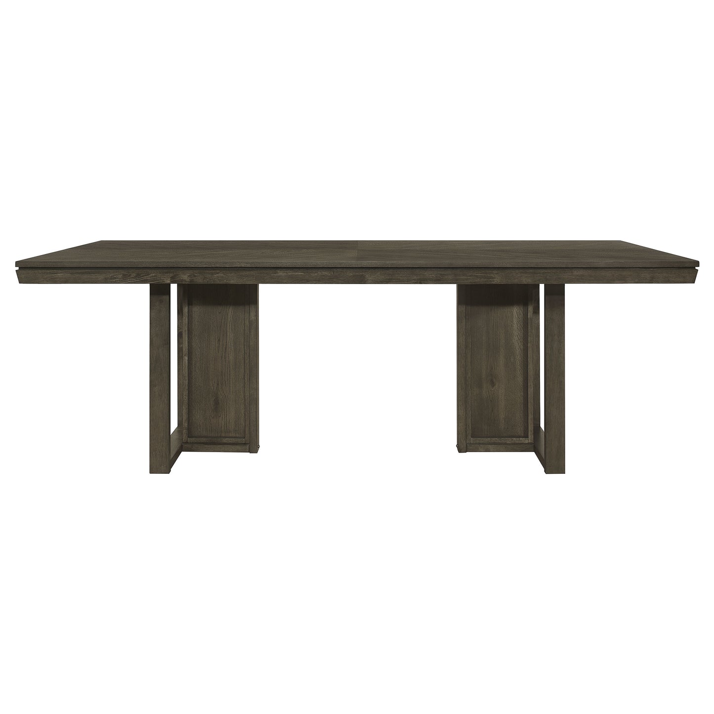 Kelly Rectangular 87-inch Wood Dining Table Dark Grey