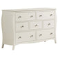 Dominique 7-drawer Dresser Cream White