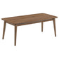 Radley 3-piece Rectangular Coffee Table Set Natural Walnut