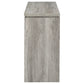 Enoch 2-door Engineered Wood Accent Cabinet Grey Driftwood